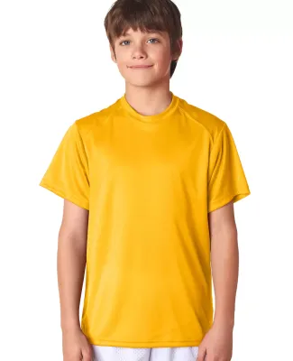 2120 Badger Youth B-Core Performance Tee in Gold