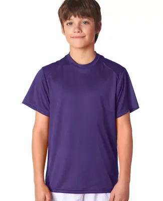 2120 Badger Youth B-Core Performance Tee in Purple