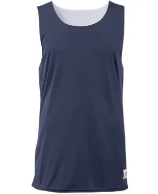 2129 Badger Youth Reverse Tank Navy/ White