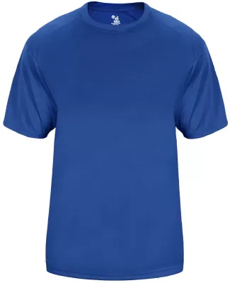 2170 Badger Rally Girls/Youth Athletic V-neck Jers in Royal
