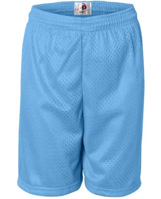 2207 Badger Youth Mesh/Tricot 6-Inch Shorts Columbia Blue