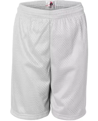 2207 Badger Youth Mesh/Tricot 6-Inch Shorts White