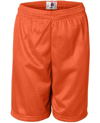 2207 Badger Youth Mesh/Tricot 6-Inch Shorts Burnt Orange