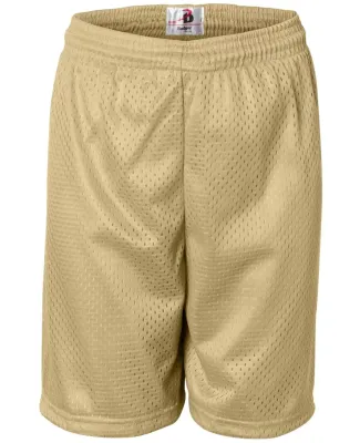 2207 Badger Youth Mesh/Tricot 6-Inch Shorts Vegas Gold