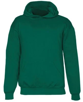 2254 Badger Youth Hooded Sweatshirt in Forest
