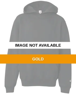 2254 Badger Youth Hooded Sweatshirt Gold