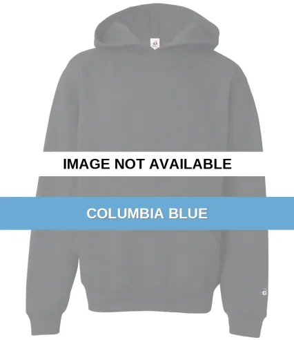 2254 Badger Youth Hooded Sweatshirt Columbia Blue