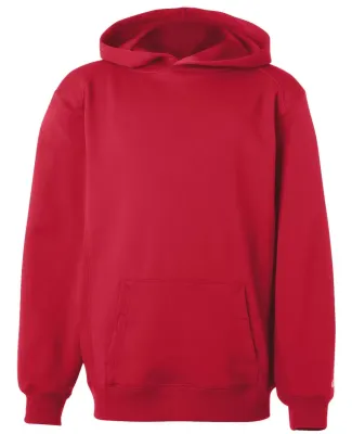 2454 Badger BT5 Youth Performance Hoodie Red