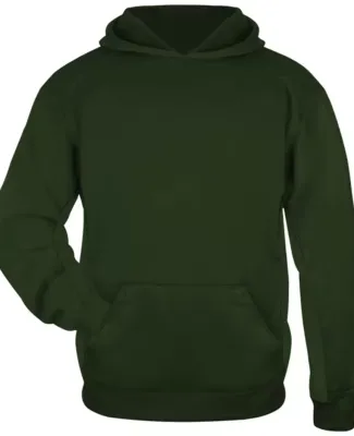 2454 Badger BT5 Youth Performance Hoodie Forest
