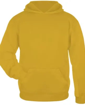 2454 Badger BT5 Youth Performance Hoodie Gold