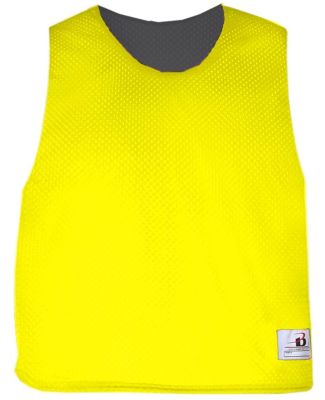 2560 Badger Youth Lacrosse Reversible Tank Safety Yellow/ Graphite