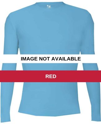2604 Badger Youth Long-Sleeve B-Fit Crew Red