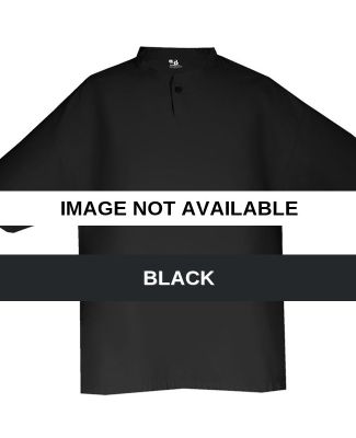 2617 Badger Youth 100% Sanded Polyester Short Slee Black