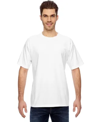 2905 Bayside Adult Union Made Cotton Tee White