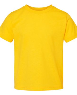 3301T Rabbit Skins Toddler Cotton T-Shirt in Yellow