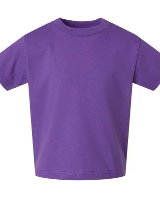 3301T Rabbit Skins Toddler Cotton T-Shirt in Purple
