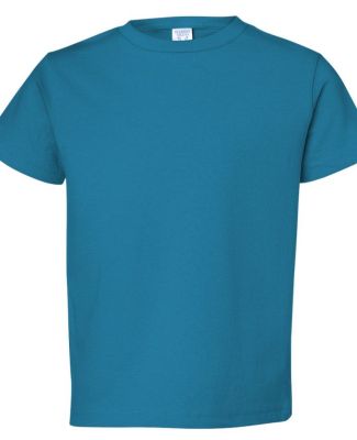 3301T Rabbit Skins Toddler Cotton T-Shirt in Cobalt