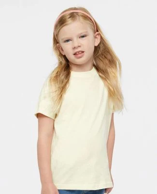 3321 Rabbit Skins Toddler Fine Jersey T-Shirt in Natural