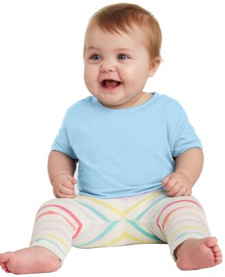 3322 Rabbit Skins Infant Fine Jersey T-Shirt in Light blue
