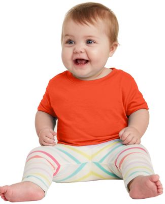 3322 Rabbit Skins Infant Fine Jersey T-Shirt in Orange