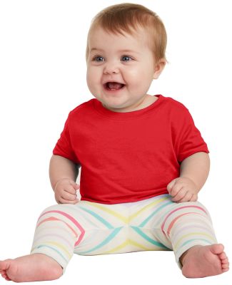 3322 Rabbit Skins Infant Fine Jersey T-Shirt in Red