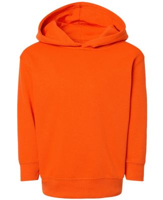 3326 Rabbit Skins Toddler Hooded Sweatshirt with P in Orange