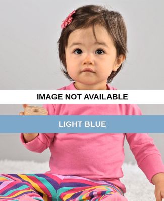 3414 Rabbit Skins Infant Long-Sleeve Tee Light Blue