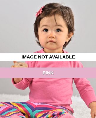 3414 Rabbit Skins Infant Long-Sleeve Tee Pink