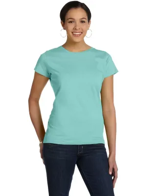 3516 LA T Ladies Longer Length T-Shirt in Chill