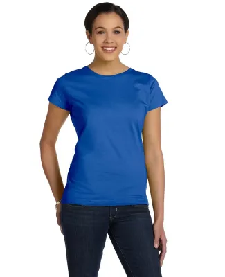 3516 LA T Ladies Longer Length T-Shirt in Royal