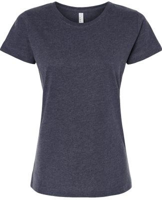 3516 LA T Ladies Longer Length T-Shirt in Vintage navy