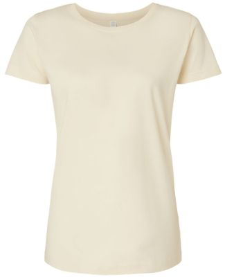 3516 LA T Ladies Longer Length T-Shirt in Natural