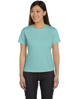 3580 LA T Ladies' Combed Ring-Spun T-Shirt in Chill