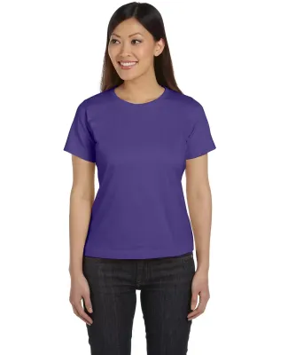 3580 LA T Ladies' Combed Ring-Spun T-Shirt in Purple