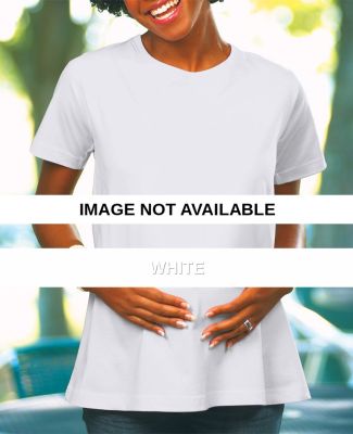 3585 LA T Ladies' Jersey Maternity Top White