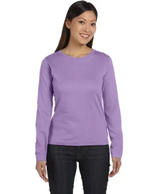 3588 LA T Ladies' Long-Sleeve T-Shirt in Lavender