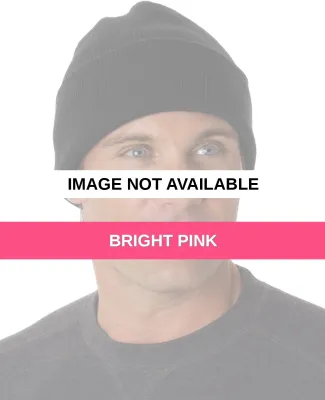 3825 Bayside Knit Cuff Beanie Bright Pink