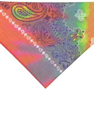 3905 Doggie Skins Bandana in Tye dye paisley
