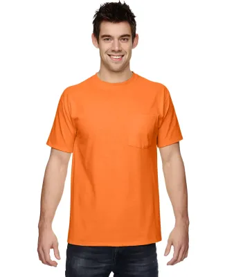 3930P Fruit of the Loom Adult Heavy Cotton HDT-Shi Safety Orange