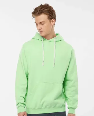 0320 Tultex Unisex Pullover Hoodie in Neo mint