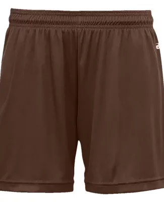 4116 Badger Ladies' B-Dry Core  Shorts in Brown
