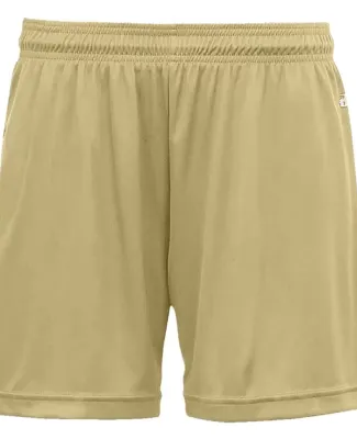 4116 Badger Ladies' B-Dry Core  Shorts in Vegas gold
