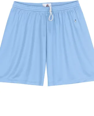 4116 Badger Ladies' B-Dry Core  Shorts in Columbia blue