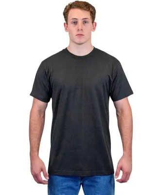 Tultex 202 Unisex Tee with a Tear-Away Tag  in Coal