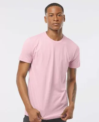 Tultex 202 Unisex Tee with a Tear-Away Tag  Pink