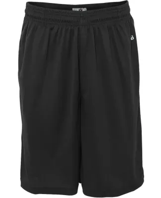 4119 Badger Adult B-Core Performance Shorts With P Black