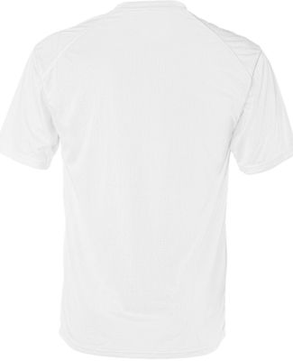 4120 Badger Adult B-Core Short-Sleeve Performance  in White