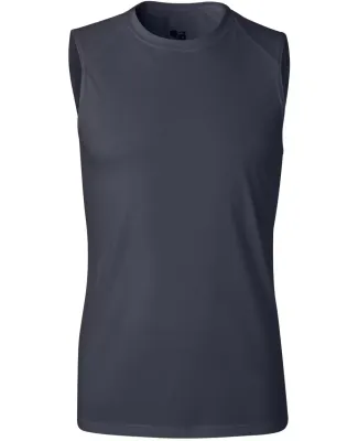 4130 Badger Sleeveless B-Dry Tee Navy