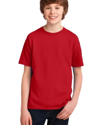 42000B Gildan Youth Core Performance T-Shirt in Red