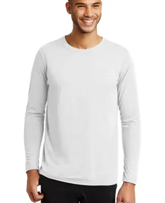 42400 Gildan Adult Core Performance Long-Sleeve T- in White